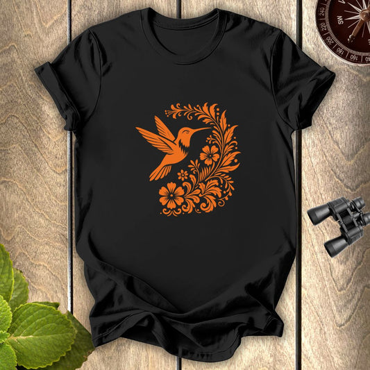 Hummingbird Flower T-shirt