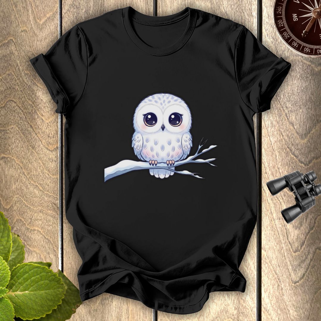 Cute white Owl T-shirt