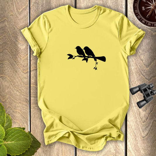 Birds in a twig T-shirt