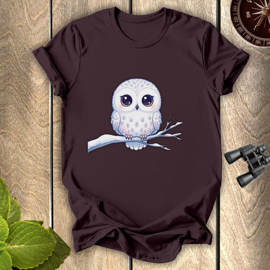Cute white Owl T-shirt