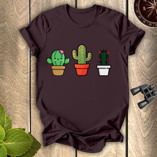 Three Cacti T-shirt