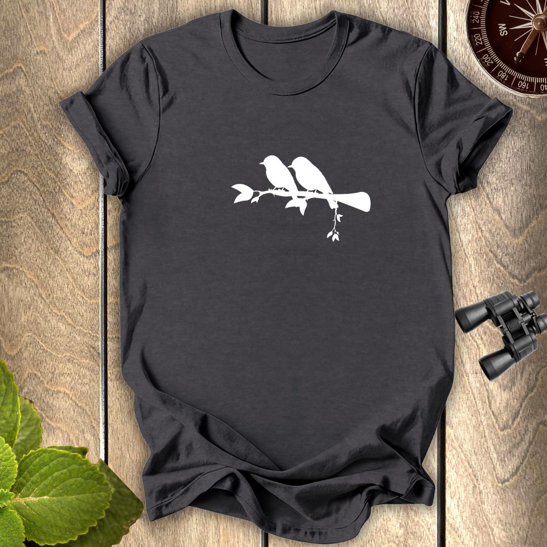 Birds in a twig T-shirt