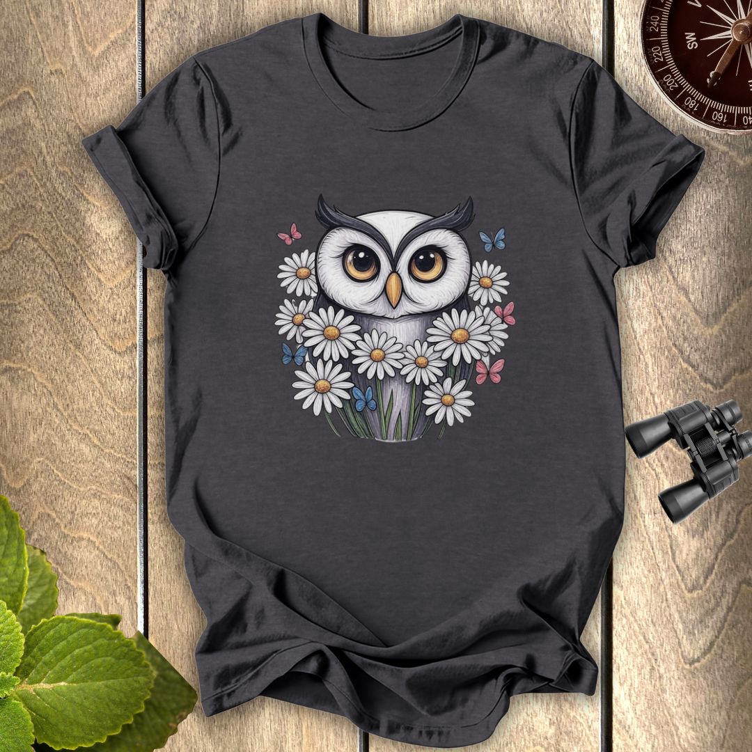 Owl Flower T-shirt