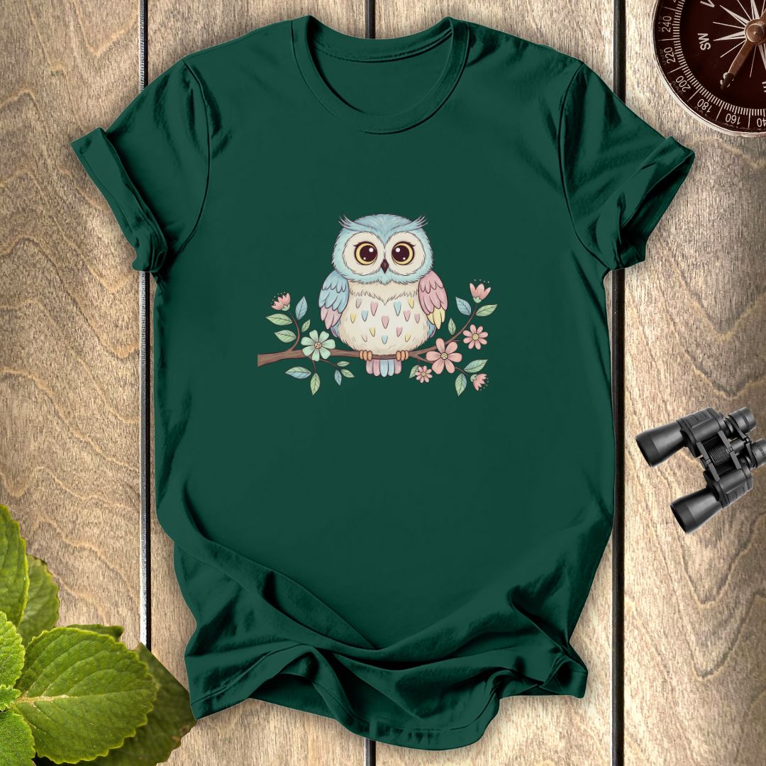 Cute short eared Owl T-shirt