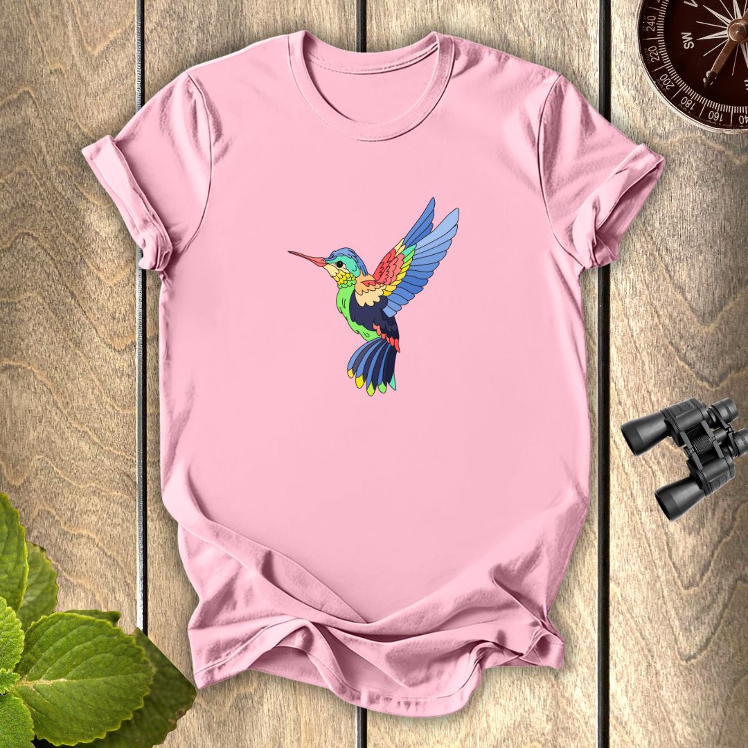 Colorful hummingBird T-shirt