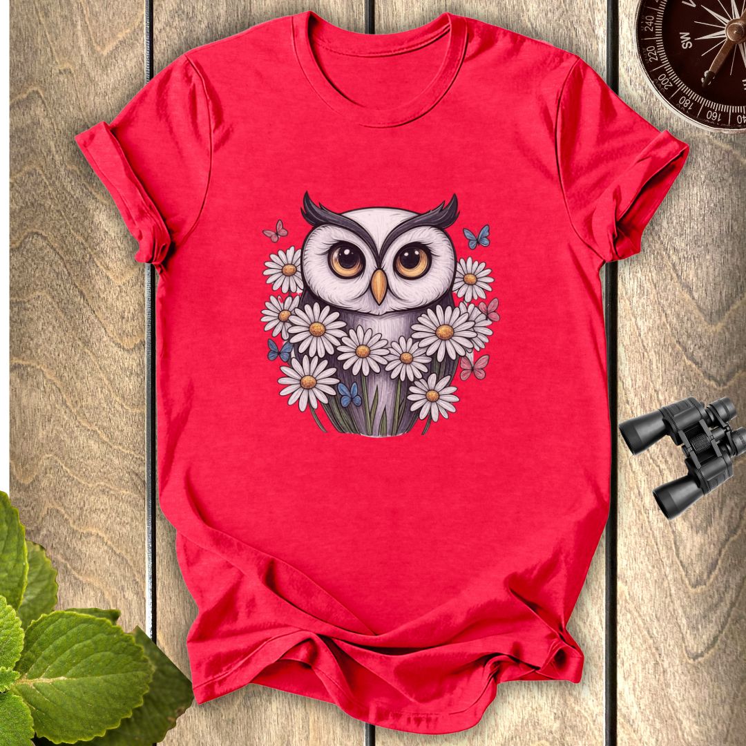 Owl Flower T-shirt