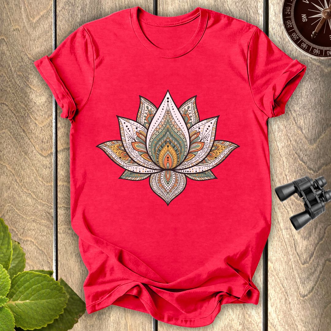 Boho Style Lotus T-shirt