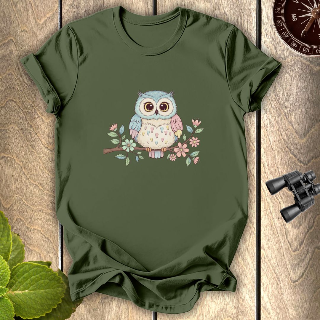 Cute short eared Owl T-shirt