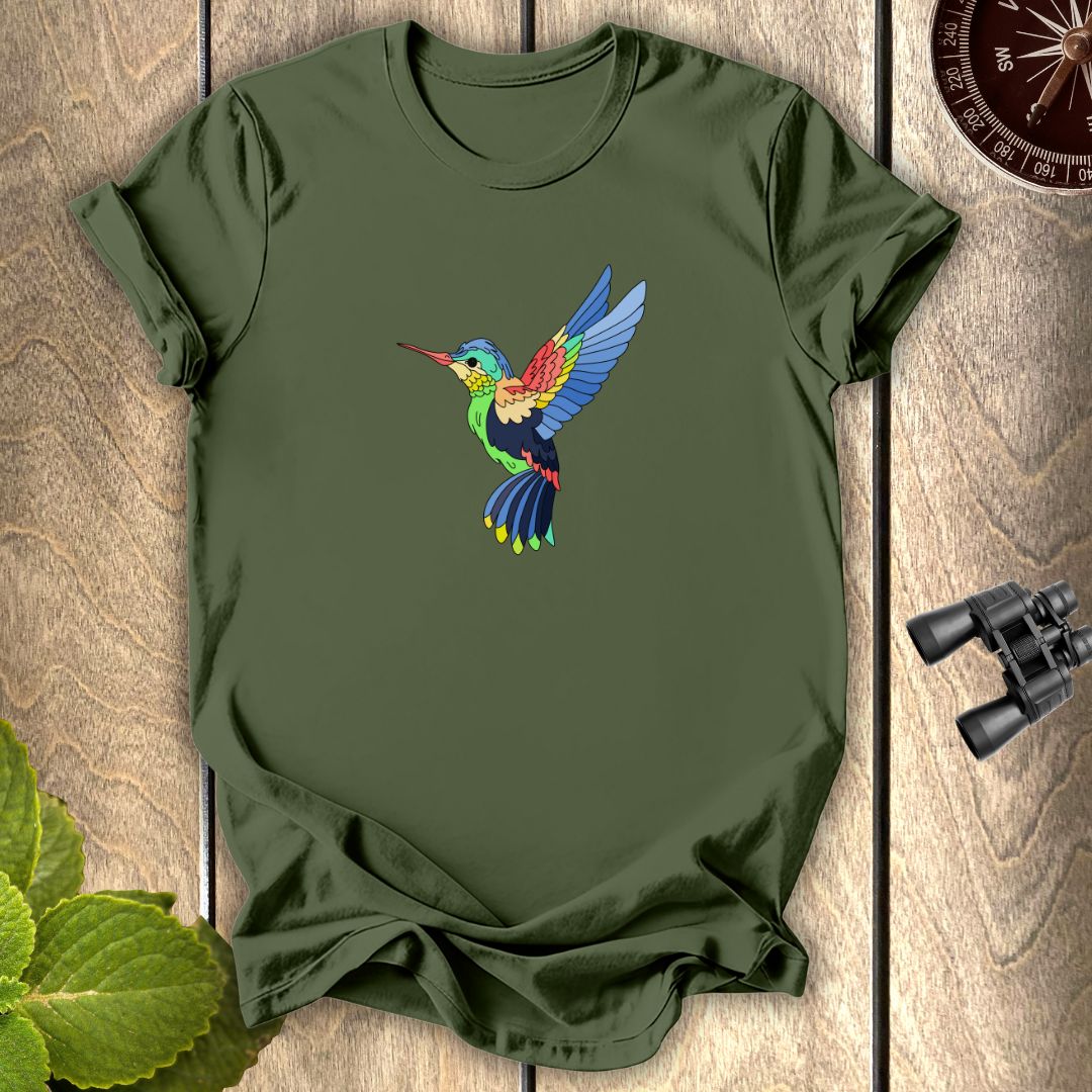 Colorful hummingBird T-shirt