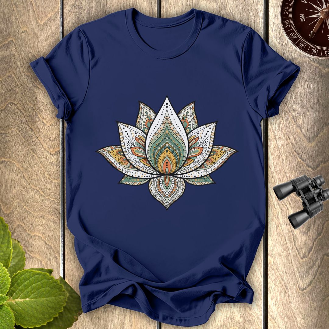 Boho Style Lotus T-shirt