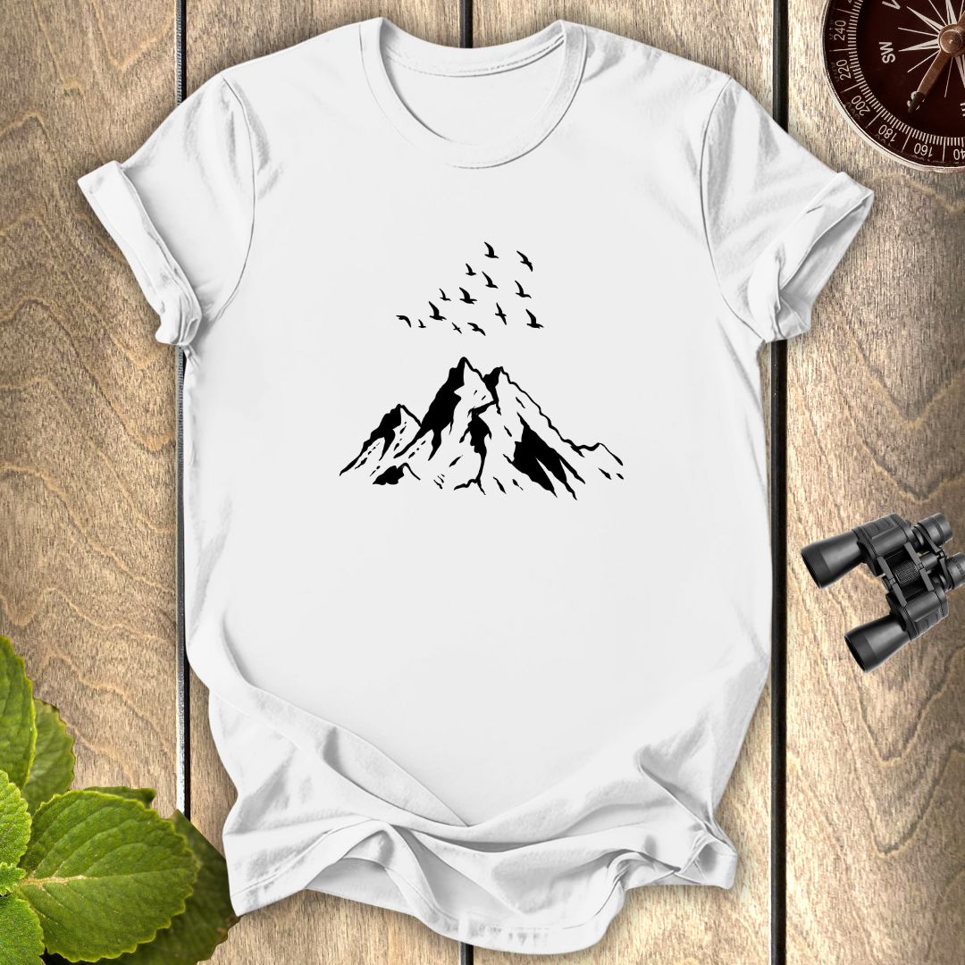 Mountain bird T-shirt