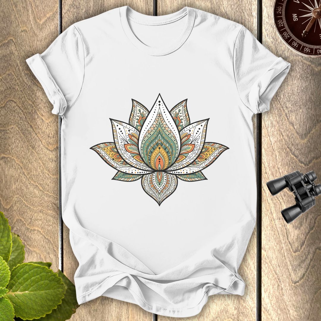 Boho Style Lotus T-shirt