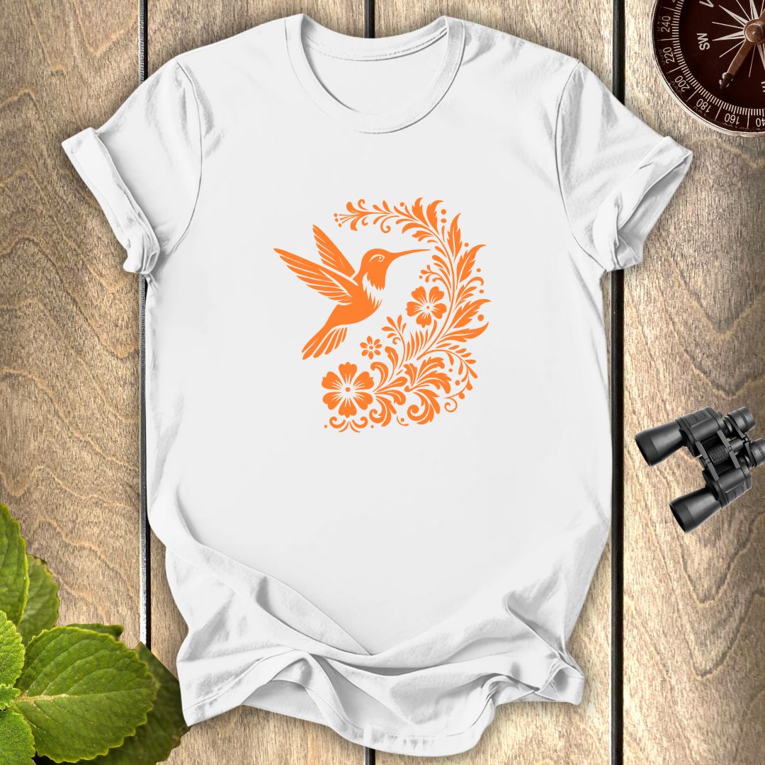 Hummingbird Flower T-shirt