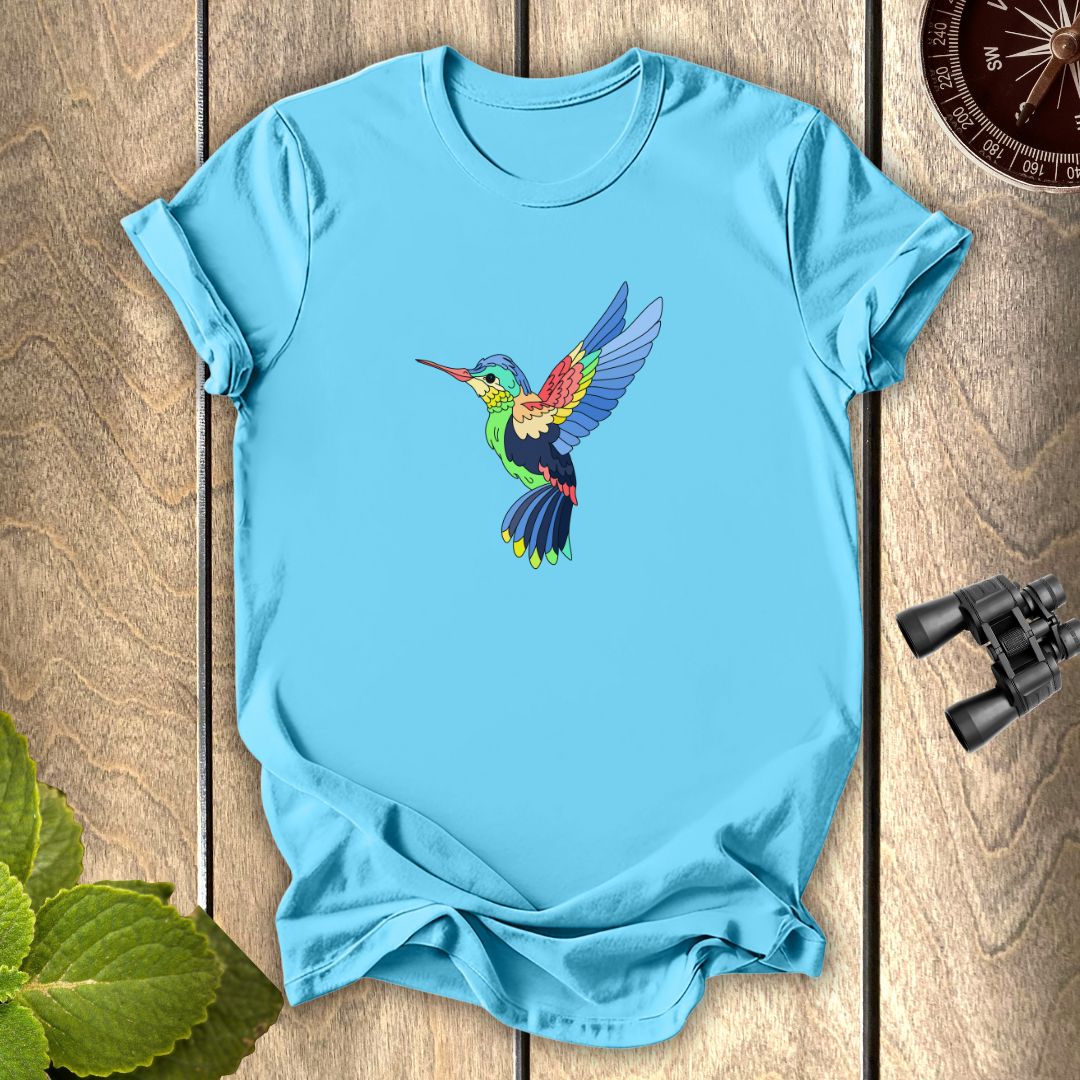 Colorful hummingBird T-shirt