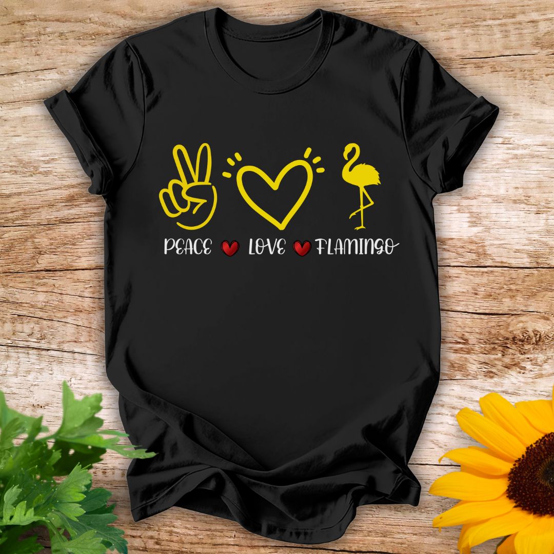 Flamingo Peace T-shirt