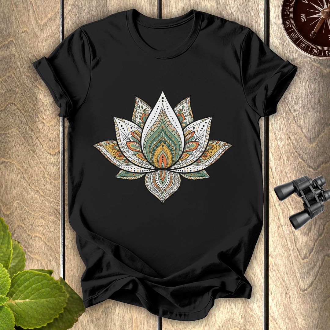 Boho Style Lotus T-shirt