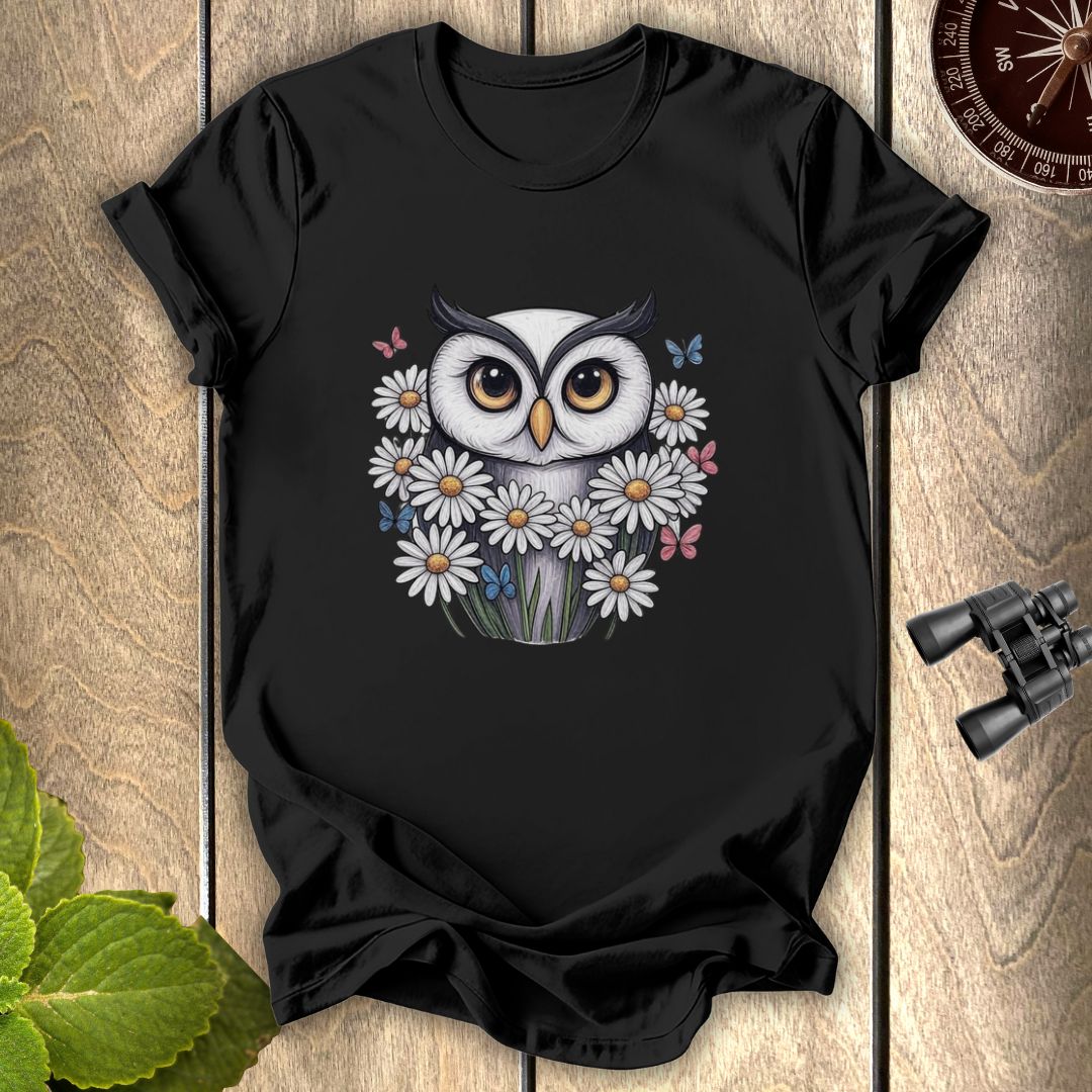 Owl Flower T-shirt