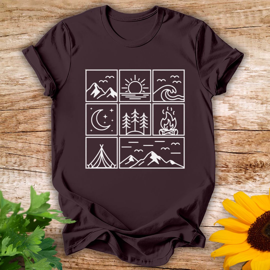 Hiking Places T-shirt