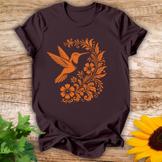 Hummingbird Flower T-shirt