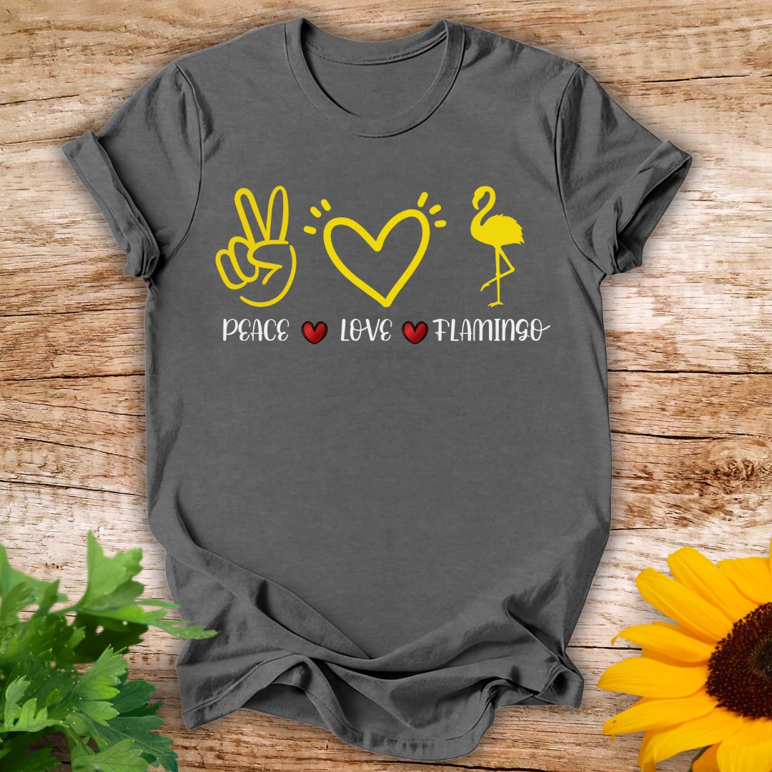Flamingo Peace T-shirt