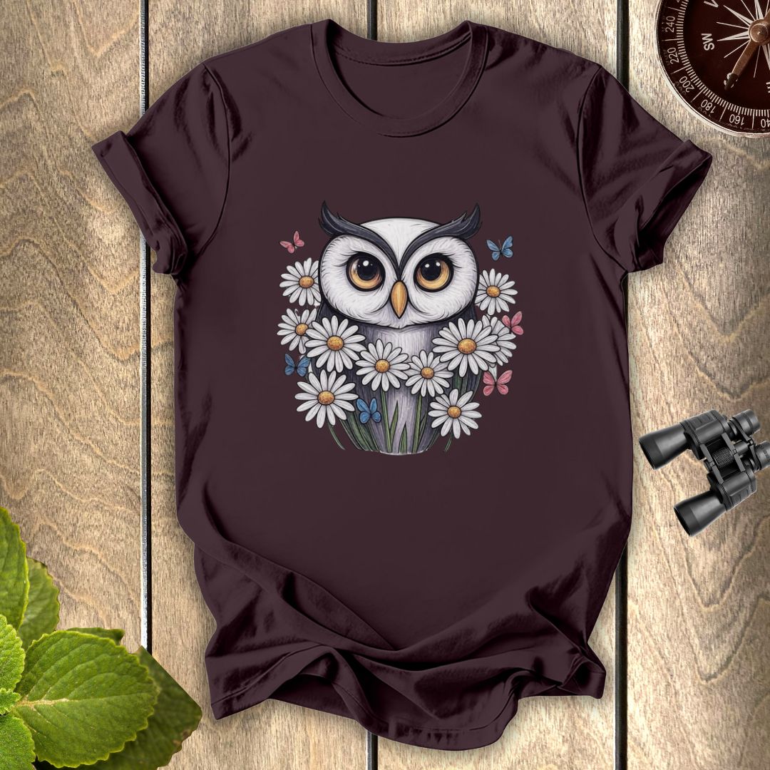 Owl Flower T-shirt