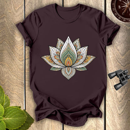 Boho Style Lotus T-shirt