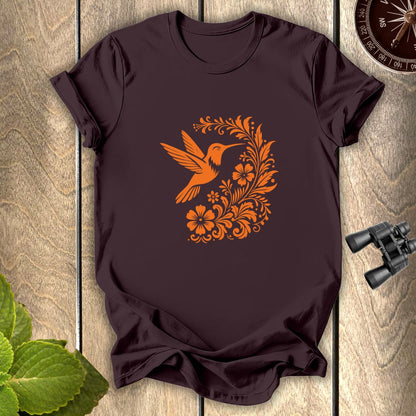Hummingbird Flower T-shirt