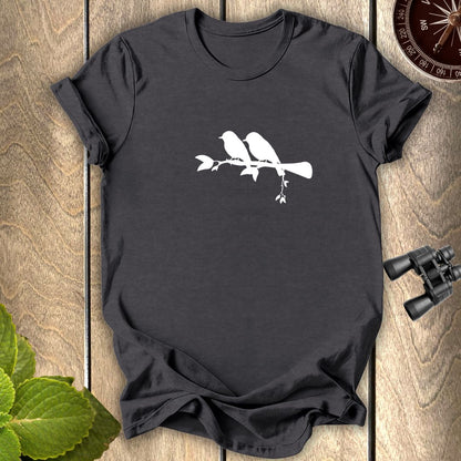 Birds in a twig T-shirt