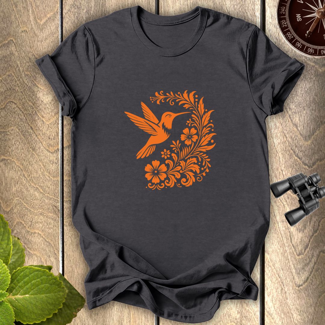 Hummingbird Flower T-shirt