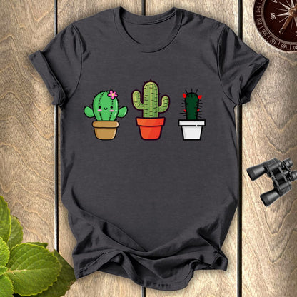 Three Cacti T-shirt
