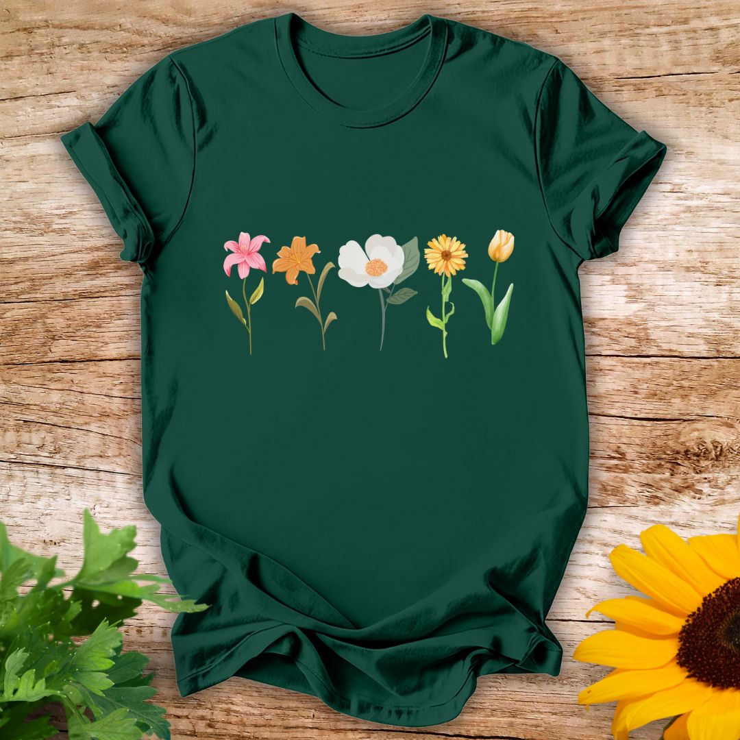 Beautiful Flowers T-shirt