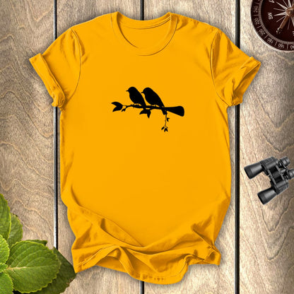 Birds in a twig T-shirt
