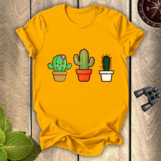 Three Cacti T-shirt