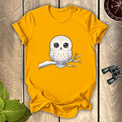 Cute white Owl T-shirt