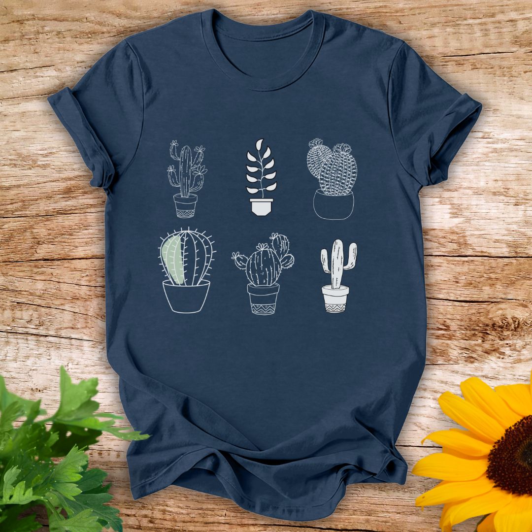 Six Cacti T-shirt