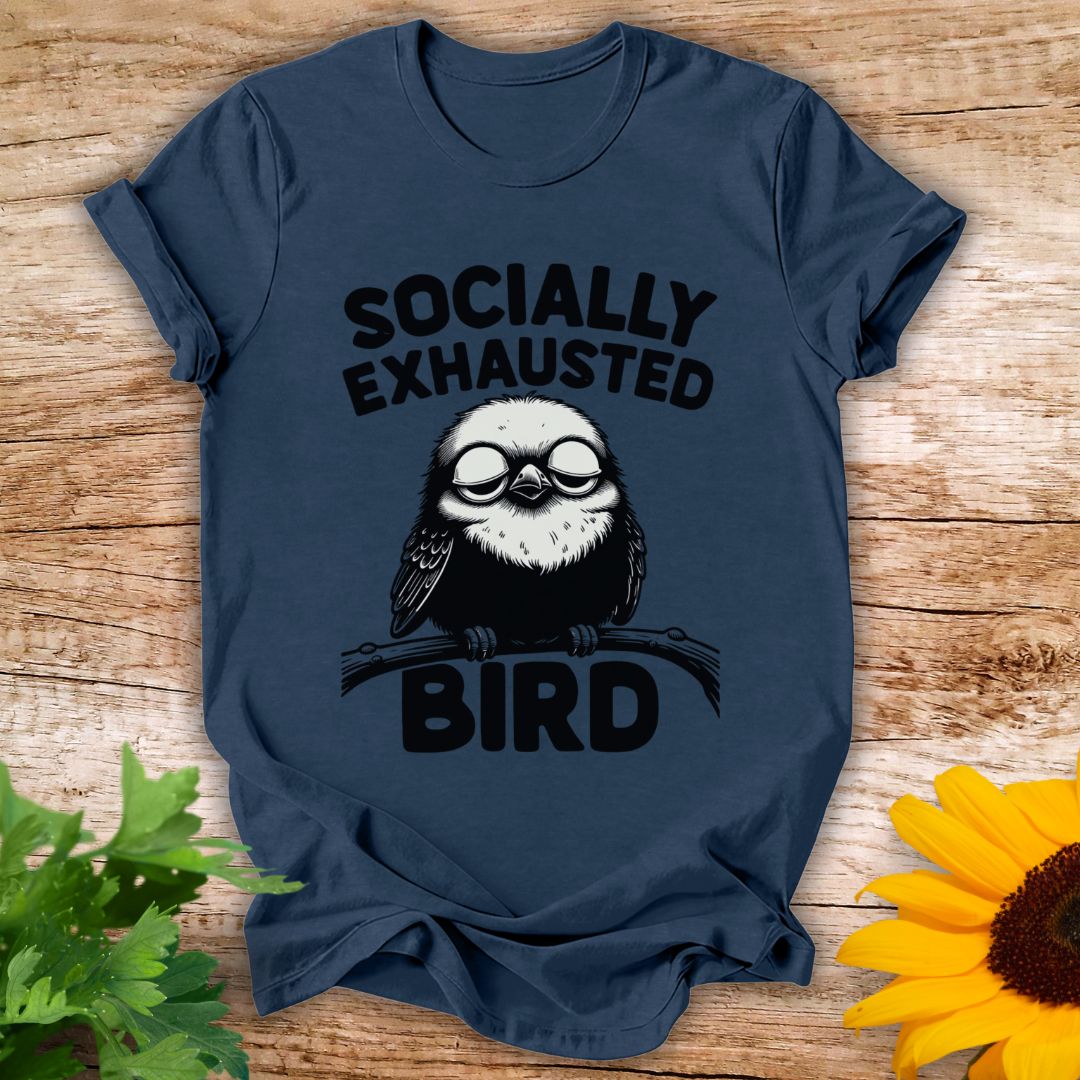 Socially Exhausted T-shirt