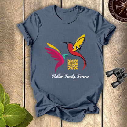 Flutter Family T-shirt T-shirt