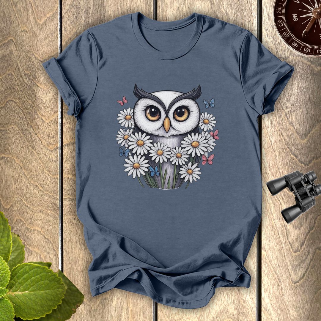 Owl Flower T-shirt