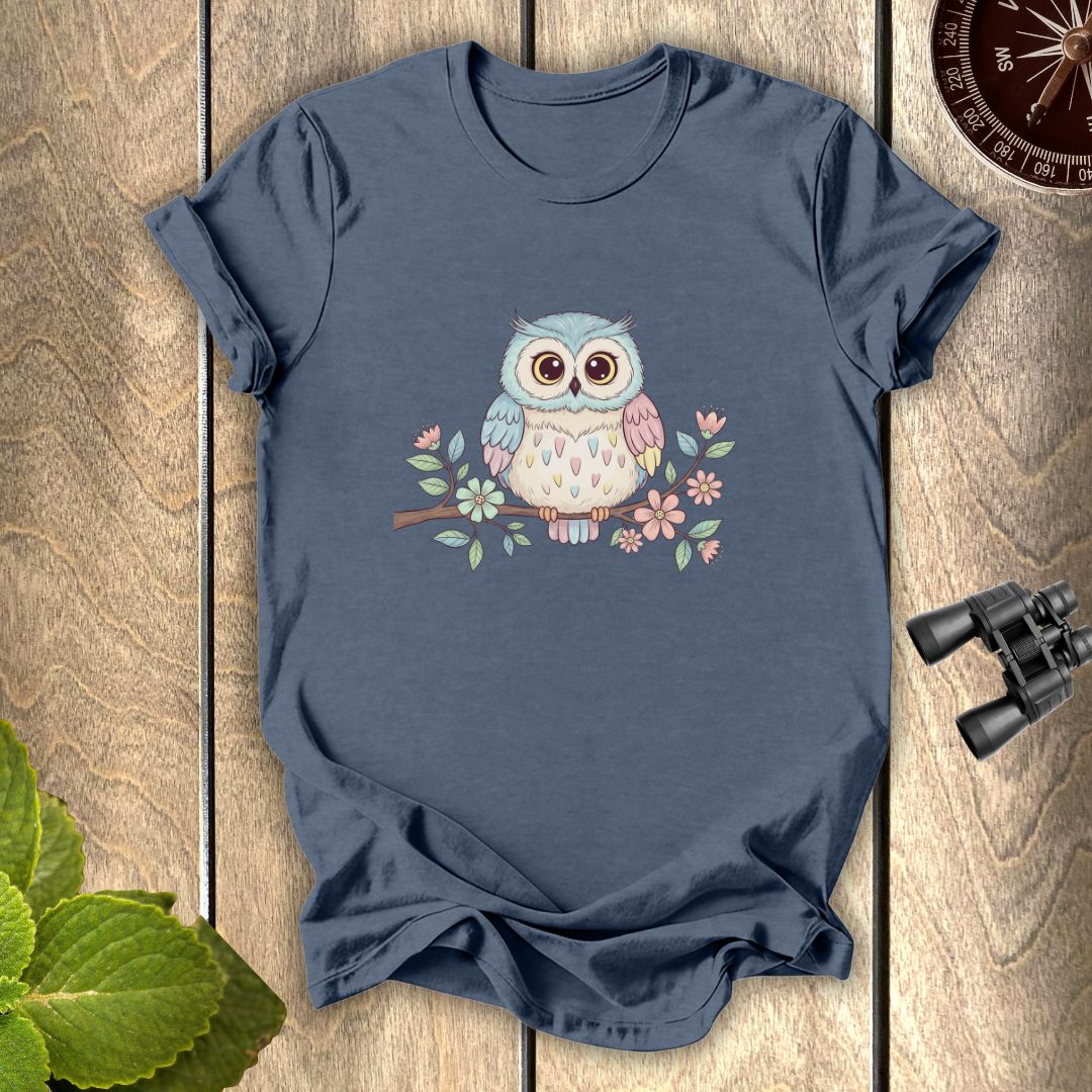 Cute short eared Owl T-shirt