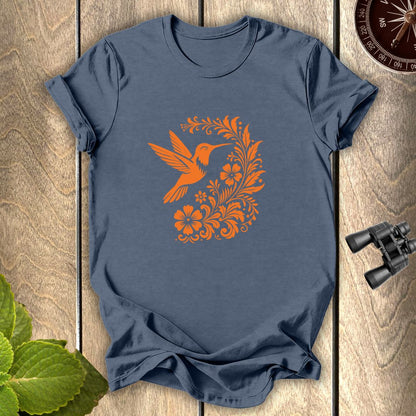Hummingbird Flower T-shirt