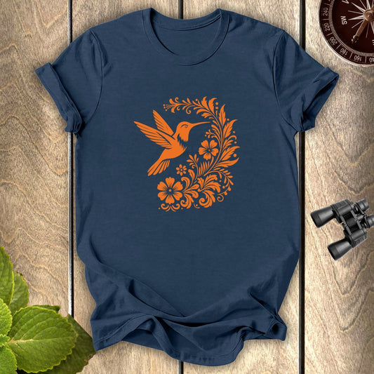 Hummingbird Flower T-shirt