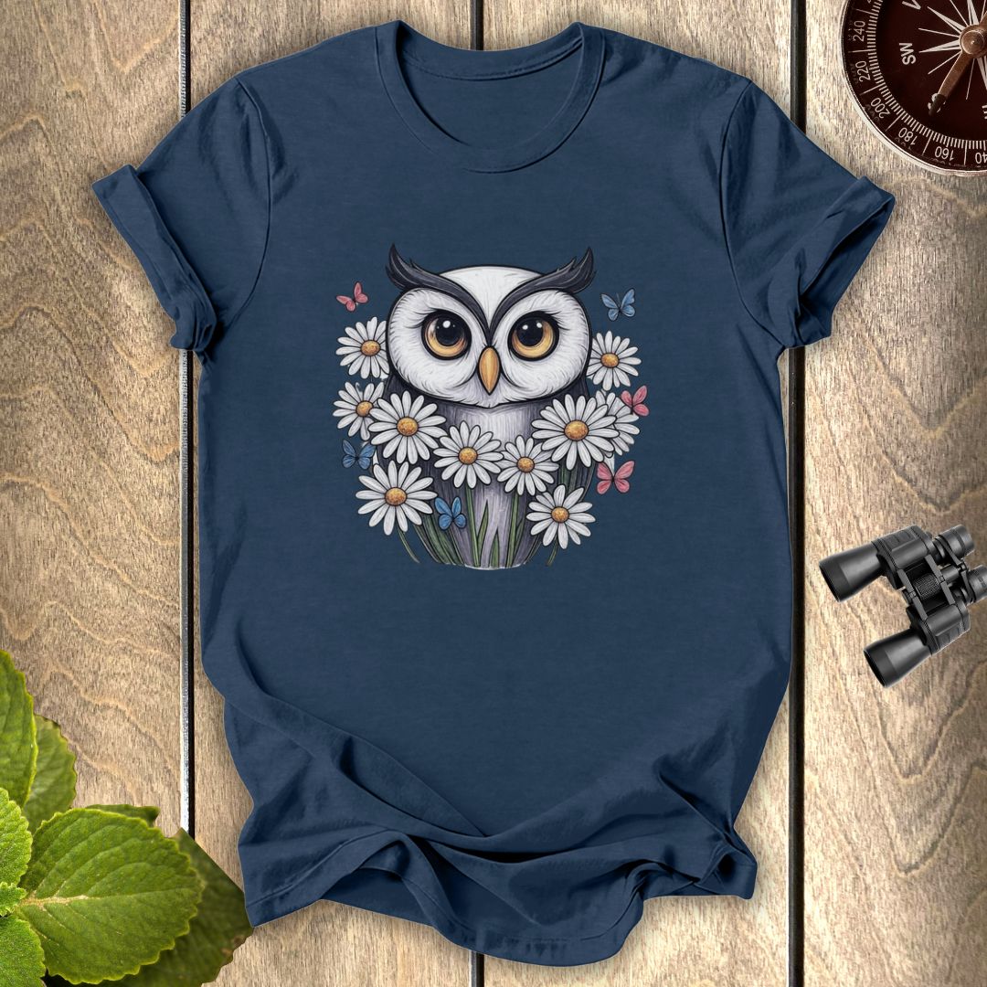 Owl Flower T-shirt