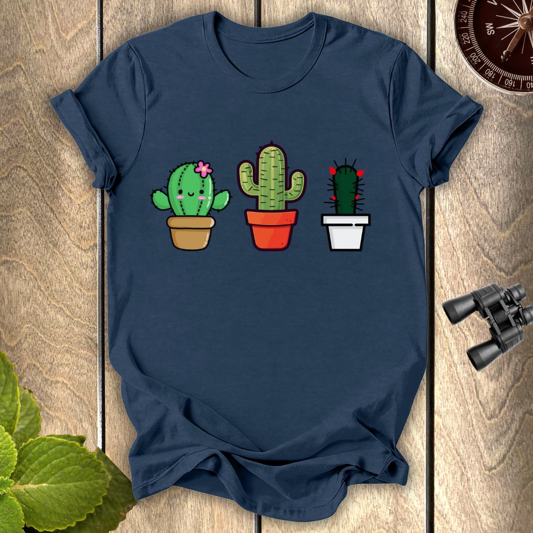 Three Cacti T-shirt
