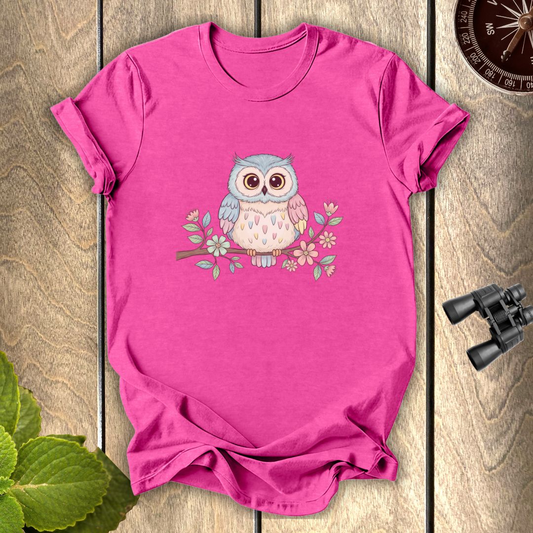 Cute short eared Owl T-shirt