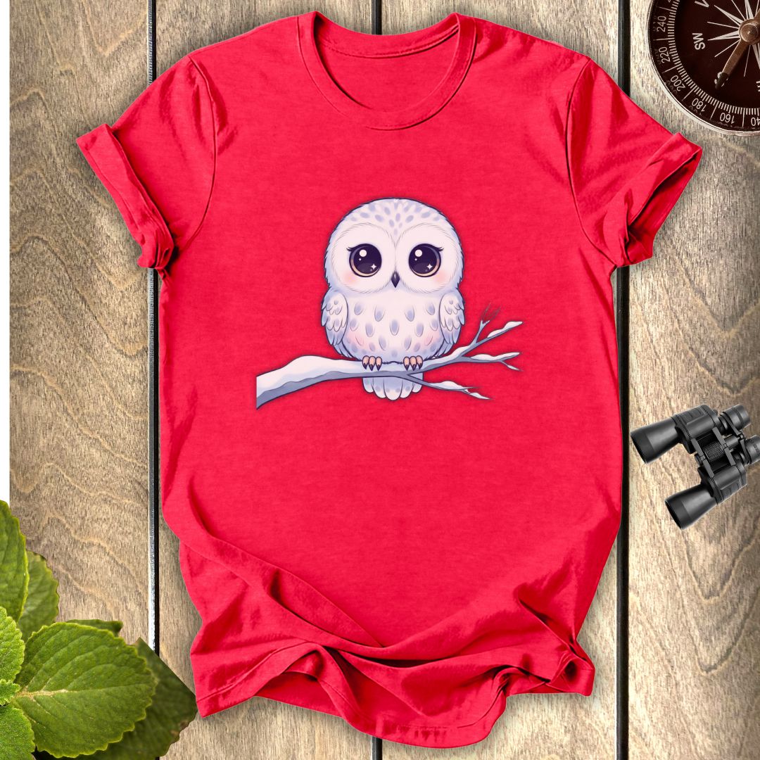 Cute white Owl T-shirt