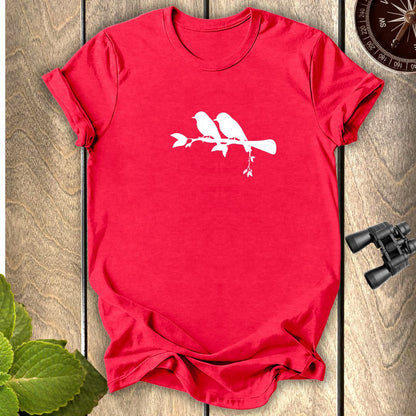 Birds in a twig T-shirt