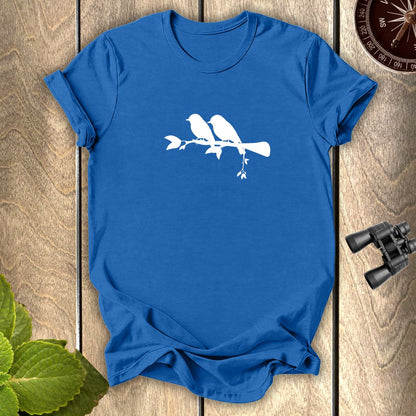 Birds in a twig T-shirt