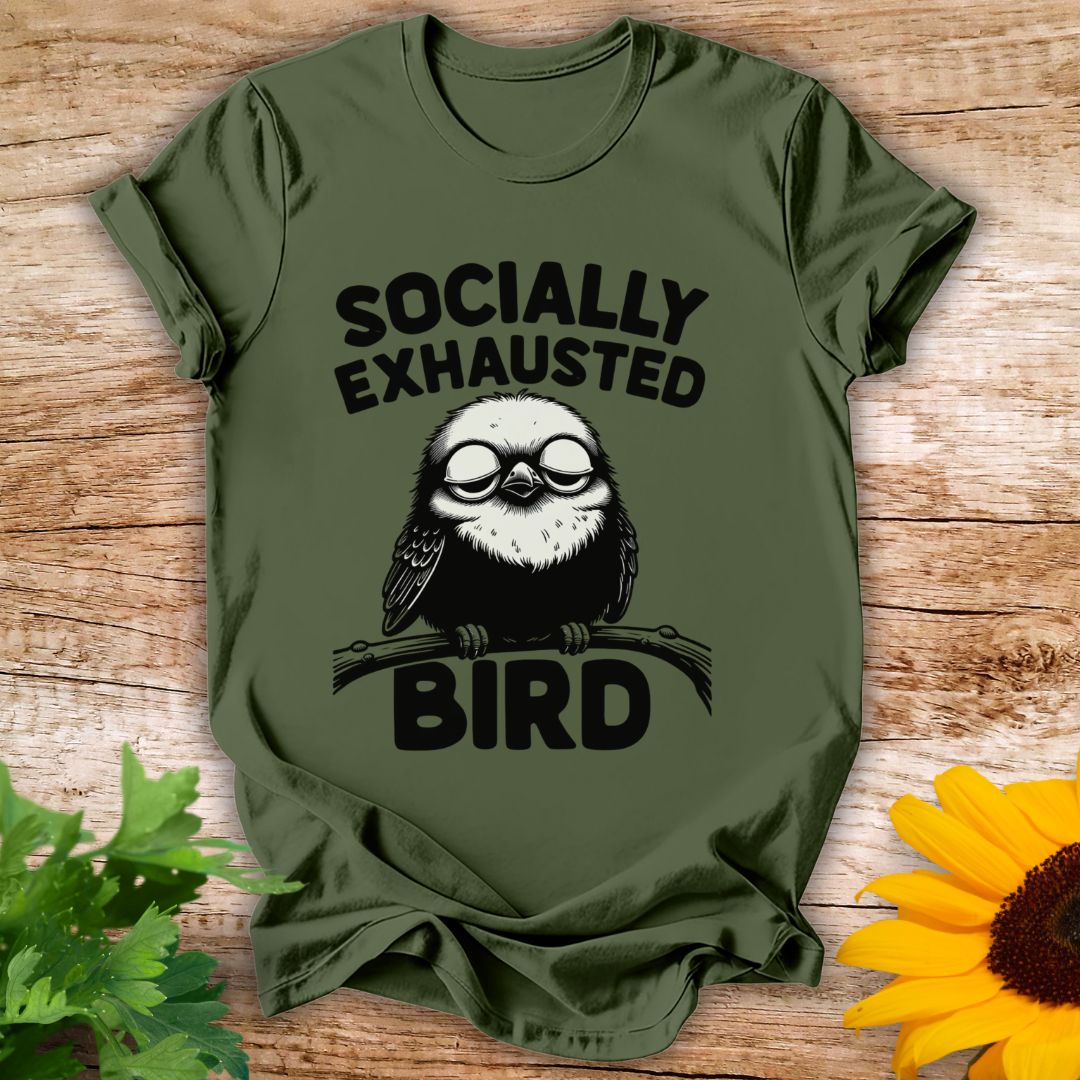 Socially Exhausted T-shirt