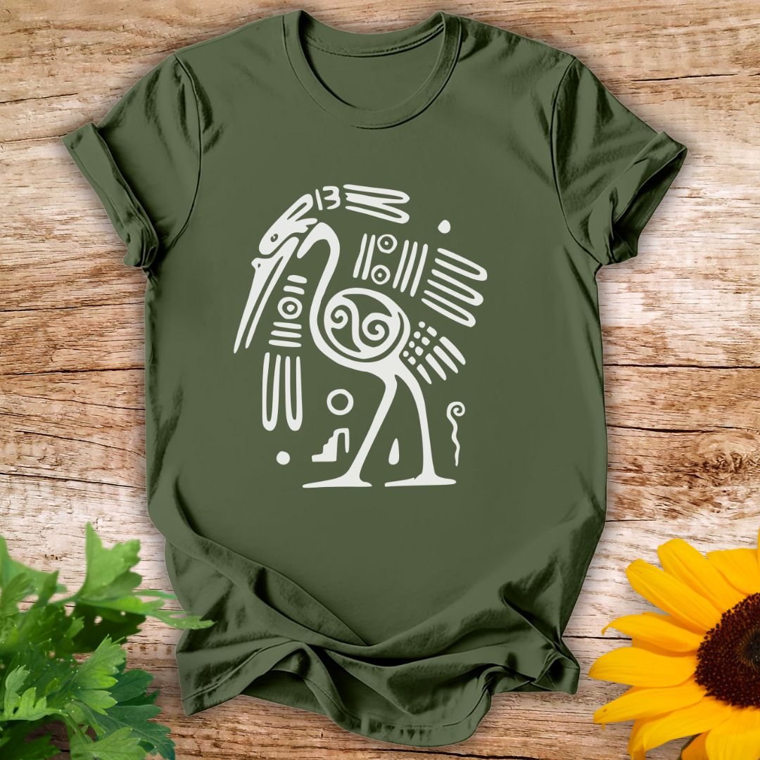 Ostrich Art T-shirt