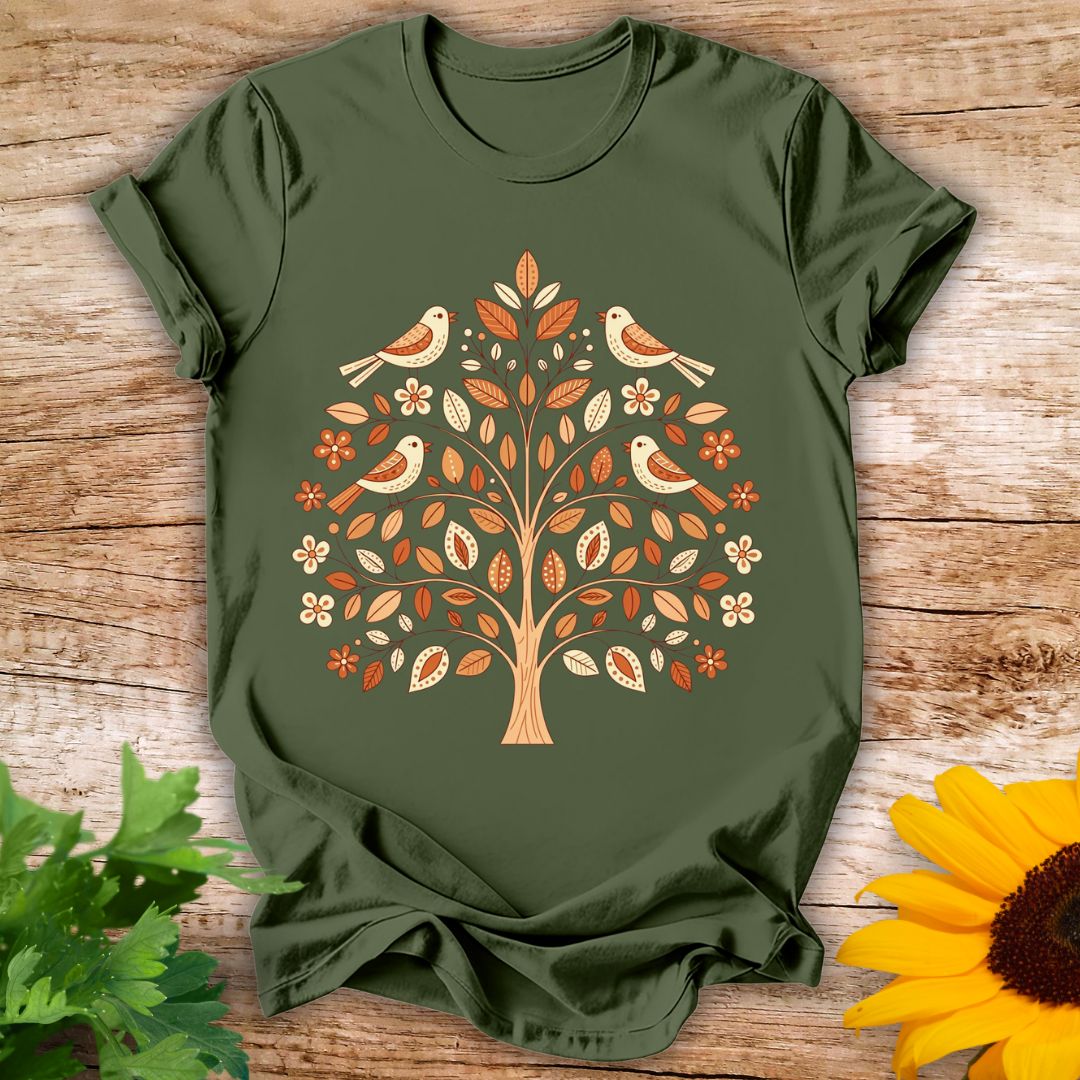 Bird tree T-Shirt